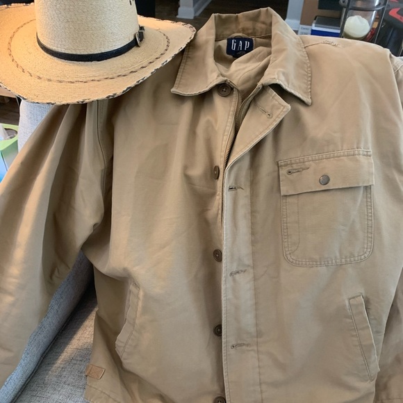 Gap Utility Jacket Tan XXL - Picture 11 of 15
